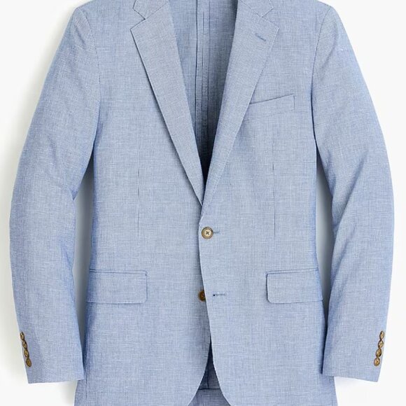 J.Crew 42R Ludlow Slim-fit Unstructured suit jacket in micro houndstooth NWT - Picture 1 of 7